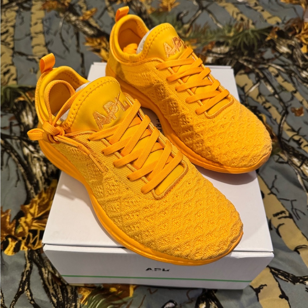 APL Women's TechLoom Phantom Mango Sneakers